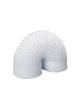 Szigeteletlen, flexibilis PVC légcsatorna 